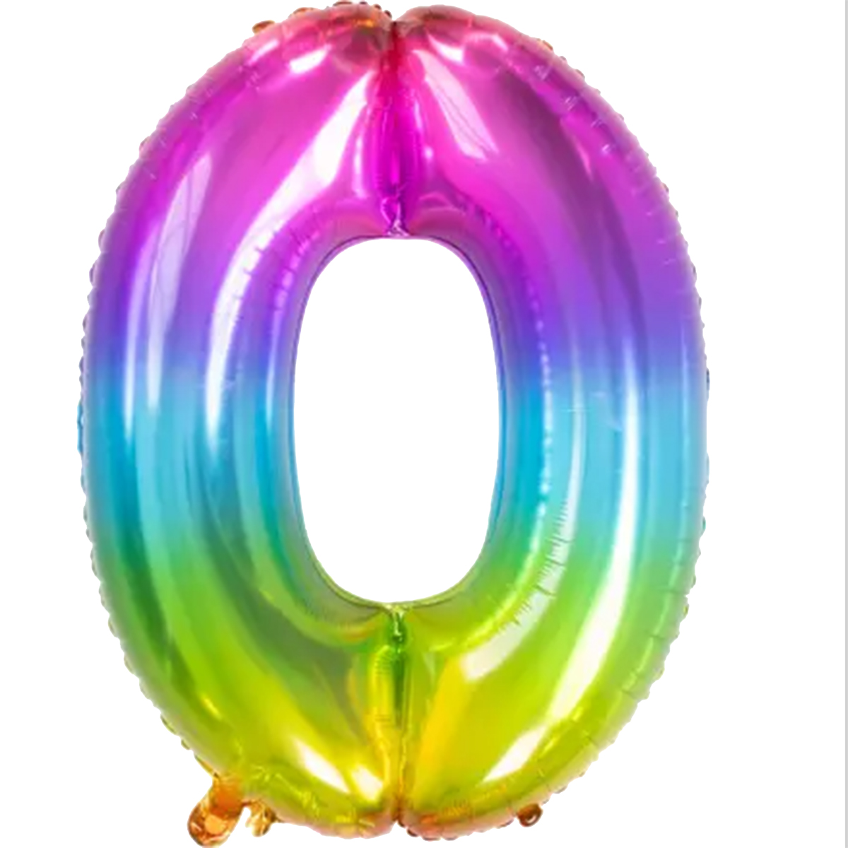 Inflatable Numbers Balloon Rainbow Colors for Parties All Numbers 40cm