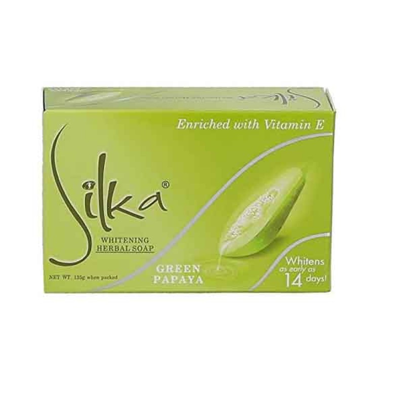 Silka Green Papaya Soap 135G