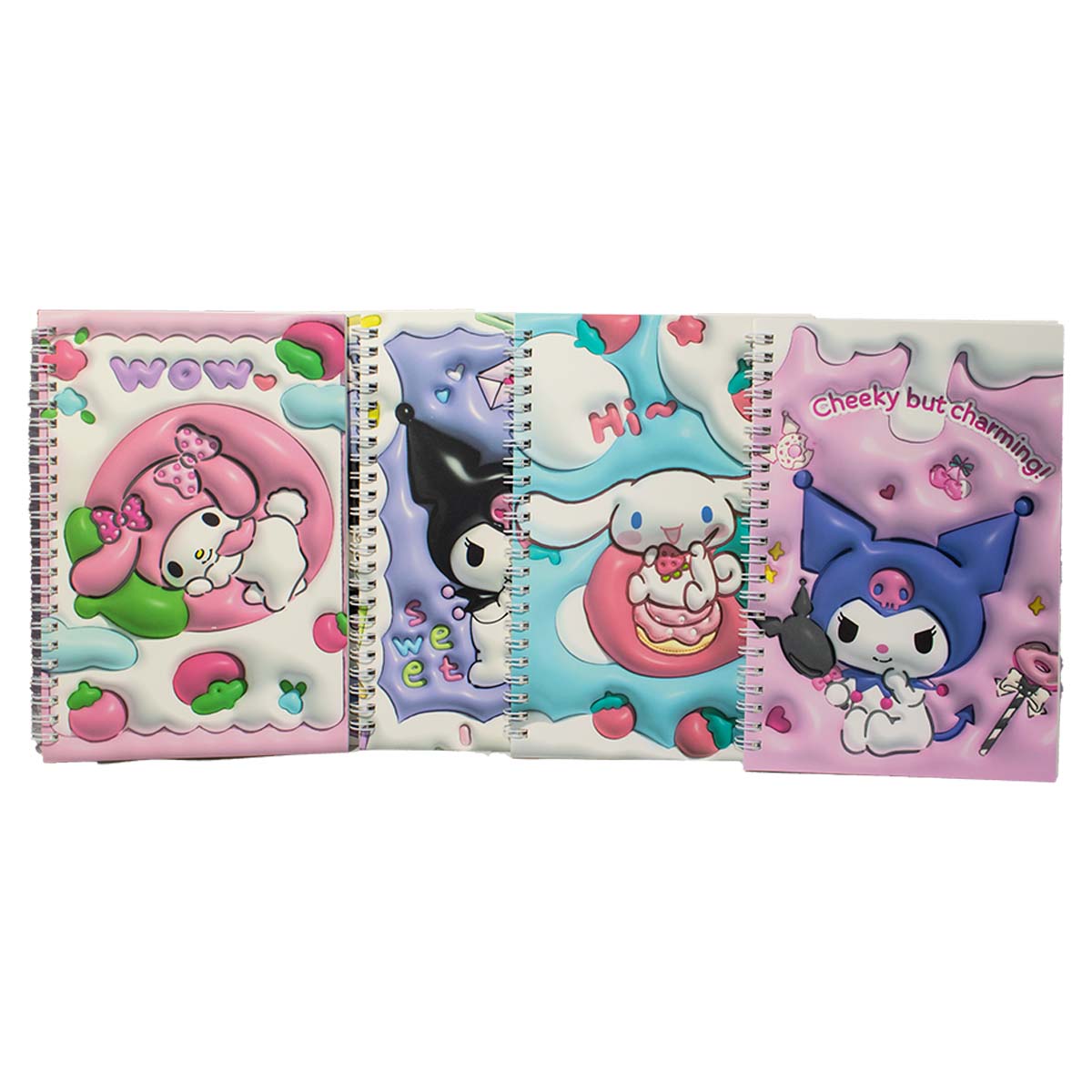 Buy the Chrome Design Notebook Set - 8 Pieces | Elegance and High ...