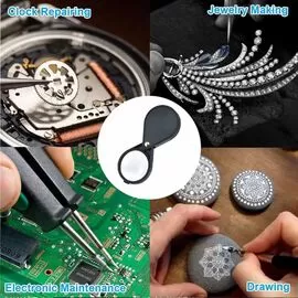 amplifier
magnifying lens
magnifying glass