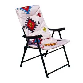 Foldable chair
Sadu-patterned chair
Traditional foldable chair
Heritage camping chair
Sadu chair for trips
Foldable chair with Arabic patterns
Traditional garden chair
 Easy-to-store and portable chair
 Authentic traditional chair
Luxury traditio