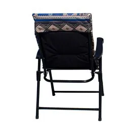 Foldable chair
Sadu-patterned chair
Traditional foldable chair
Heritage camping chair
Sadu chair for trips
Foldable chair with Arabic patterns
Traditional garden chair
 Easy-to-store and portable chair
 Authentic traditional chair
Luxury traditio