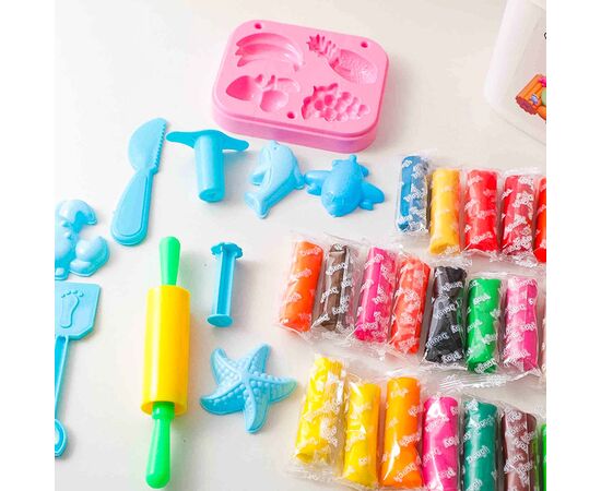 Dry Clay Box for Kids
Clay Molding Tools for Kids
24-Color Dry Clay
Art Clay for Kids
Clay Molding Set
Educational Toys for Kids
Safe Clay for Kids
Children's Artistic Creations
Gifts for Kids
Dry Clay for Creative Kids
Arts and Crafts Tools
Artistic Activities for Kids
Colored Clay