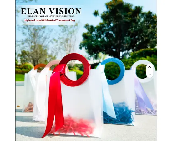 Transparent gift bag
Gift bag with round handle
Multi-size gift bags
Elegant gifts
Party gift bags
Gift wrapping bag
Birthday gifts
Clear gift bags
Practical gift bags
Unique gift wrapping