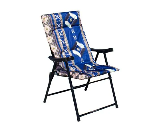 Foldable chair
Sadu-patterned chair
Traditional foldable chair
Heritage camping chair
Sadu chair for trips
Foldable chair with Arabic patterns
Traditional garden chair
 Easy-to-store and portable chair
 Authentic traditional chair
Luxury traditio
