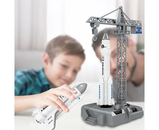 لعبة صاروخ للأطفال، مركبة فضائية مقلدة، لعبة استكشاف الفضاء، ألعاب تعليمية للأطفال، صاروخ فضائي مصغر، لعبة مغامرات فضائية، ألعاب خيال وإبداع، لعبة تعليمية ممتعة، لعبة فضاء للأطفال، ألعاب استكشاف ومغامرة.