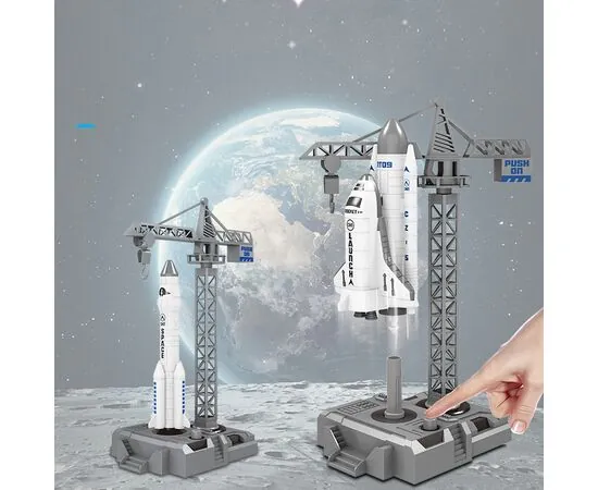 لعبة صاروخ للأطفال، مركبة فضائية مقلدة، لعبة استكشاف الفضاء، ألعاب تعليمية للأطفال، صاروخ فضائي مصغر، لعبة مغامرات فضائية، ألعاب خيال وإبداع، لعبة تعليمية ممتعة، لعبة فضاء للأطفال، ألعاب استكشاف ومغامرة.