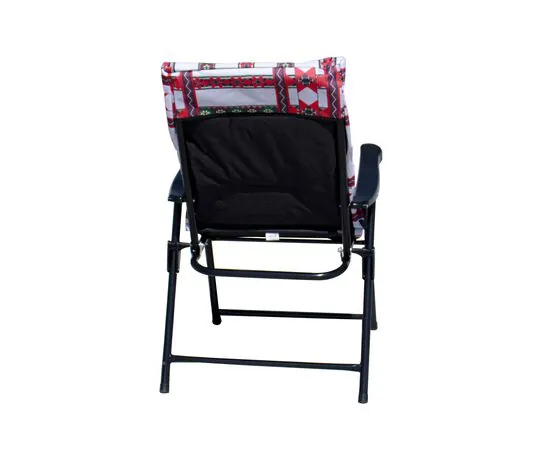 Foldable chair
Sadu-patterned chair
Traditional foldable chair
Heritage camping chair
Sadu chair for trips
Foldable chair with Arabic patterns
Traditional garden chair
 Easy-to-store and portable chair
 Authentic traditional chair
Luxury traditio