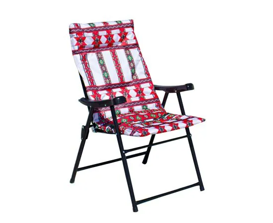 Foldable chair
Sadu-patterned chair
Traditional foldable chair
Heritage camping chair
Sadu chair for trips
Foldable chair with Arabic patterns
Traditional garden chair
 Easy-to-store and portable chair
 Authentic traditional chair
Luxury traditio