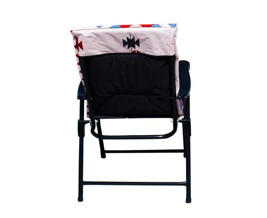 Foldable chair
Sadu-patterned chair
Traditional foldable chair
Heritage camping chair
Sadu chair for trips
Foldable chair with Arabic patterns
Traditional garden chair
 Easy-to-store and portable chair
 Authentic traditional chair
Luxury traditio