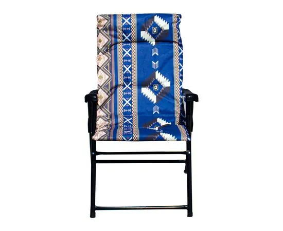 Foldable chair
Sadu-patterned chair
Traditional foldable chair
Heritage camping chair
Sadu chair for trips
Foldable chair with Arabic patterns
Traditional garden chair
 Easy-to-store and portable chair
 Authentic traditional chair
Luxury traditio